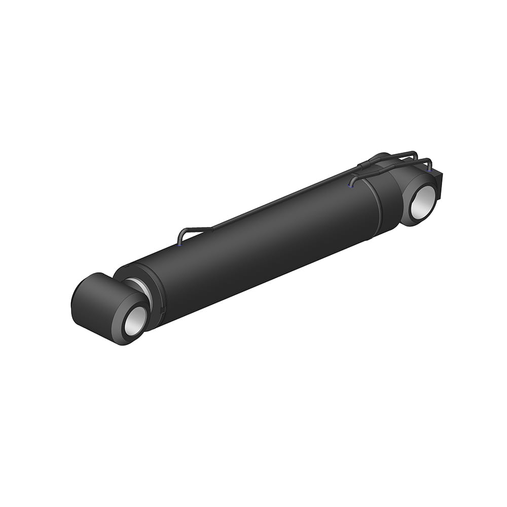 Tulay inspeksyon sasakyan hydraulic outrigger cylinder