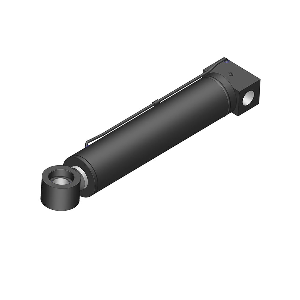 Tow truck hydraulic outrigger cylinder