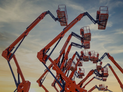 Hydraulic cylinders para sa aerial work