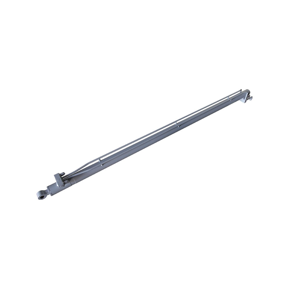 Truck-mount crane hydraulic horizontal cylinder